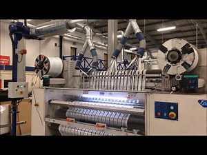Trim removal of 18 trims from one slitter with extraction system from Lundberg Tech