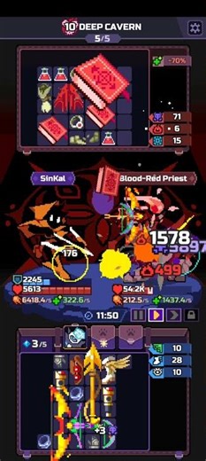 Floor 10 DEEP CAVERN Overgeared Hero: Merge RPG