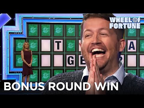 Joe's Amazing Bonus Round Solve | Wheel of Fortune