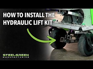 How to Install the Hydraulic Lift Kit