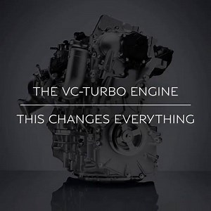The engine game is forever changed. Learn more through the link: https://goo.gl/JR2RNM #VCTurbo #WorldsFirst #INFINITIME | INFINITI