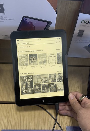 Exploring the Barnes & Noble Nook Ereader Experience