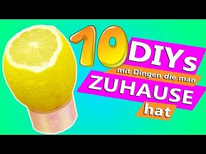 10 DIY IDEEN mit Dingen, die JEDER zu hause hat! | Ideen gegen Langeweile zuhause | DIY Kids Club