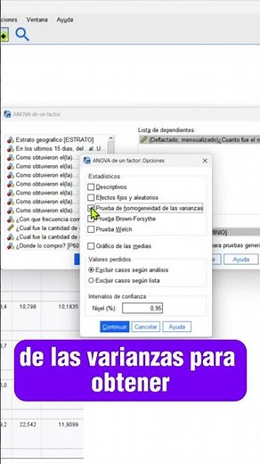 📈 One-way ANOVA in SPSS step by step 📊