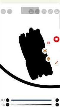 How to Draw Circle Black On Ibis Paint X