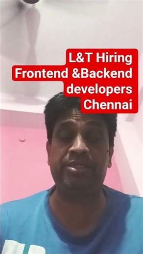 L&T Hiring 2026 🔥 Junior Developer Jobs | 3–6 Years Exp | Chennai
