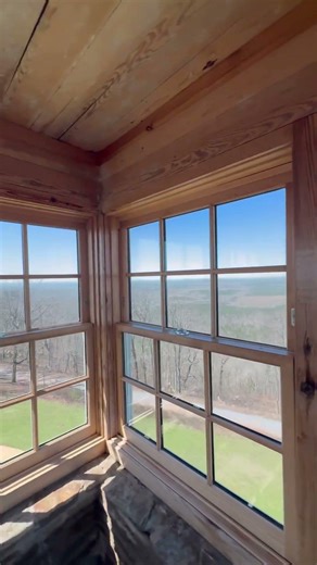 Pinhoti Trail Flagg Mountain Fire Tower Panoramic View From The Top #pinhoti