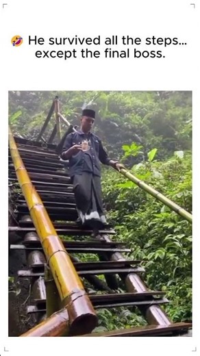 This bridge is CRAZY THOUGH