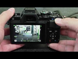 How to set back button focus on Olympus O-MD cameras.