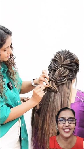 Long Mermaid Braid.#hairstyle #bridal #fashion #shorts