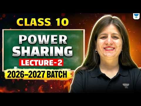 Power Sharing | Class 10 Social Science | CBSE Boards 2026-27 | Shweta Ma’am