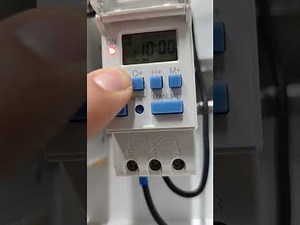 Sabes cómo programar un temporizador digital?