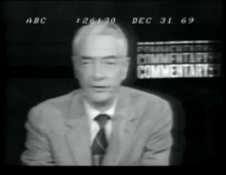 3.7K views · 229 reactions | ABC news commentary, Farewell to The Sixties, by Frank Reynolds and Howard K. Smith, on a remarkable decade of change. Broadcast New Year's Eve 1969 on the ABC Evening News. Frank Reynolds said goodnight to his rival anchormen at CBS and NBC - "and that's the way it is." | Midcentury Fashion | Facebook