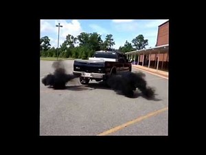 SCT tuned 6.0 Powerstroke burnout