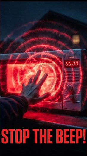 Your Microwave Can Be SILENT — If You Do That