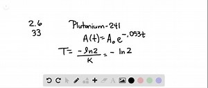 SOLVED:A radioactive sample with half-life T1 / 2 is placed in a… | Numerade