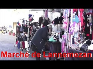 Marché de Lannemezan - Janvier 2016