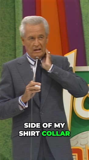 Bob Barker hides his fashion mishap from the cameras on #ThePriceIsRight | The Price Is Right: The Barker Era