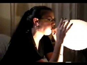 balloon blow & cig pop