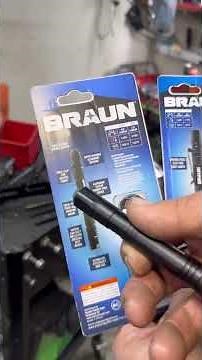 $8 vs $20 Braun LED Pen Lights AAA vs usb-c Rechargeable