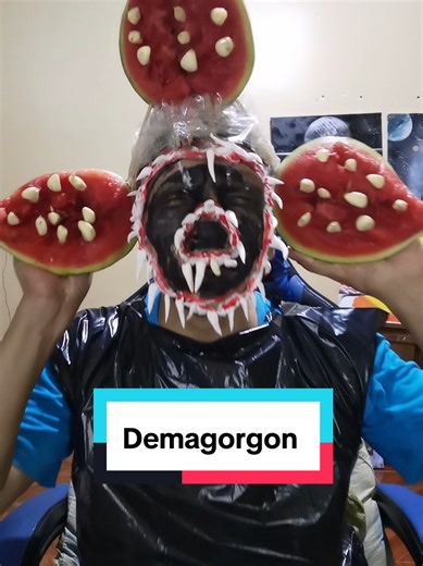 Mi transformación en el demagorgon #elmaestrodeldisfraz #parodia #holamundo