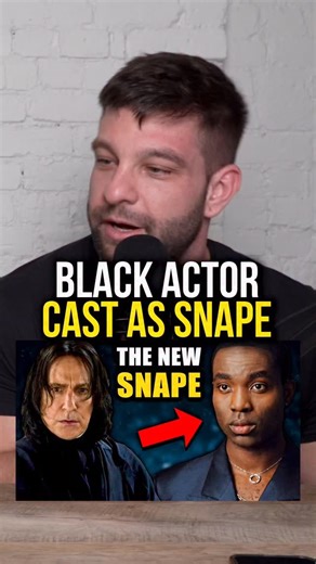 Nick Simmons on Instagram: "A black Actor playing Snape might be the worst decision ever but not for the reasons you think! #harrypotter #snape #harrypotterfan #severussnape #harrypotterworld"