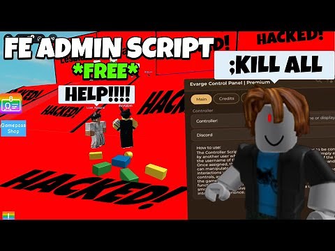 Evarge Hub: FE ADMIN SCRIPT | OP 200 COMMANDS!