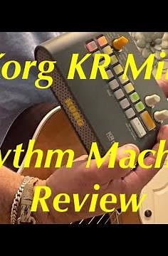 Korg KR Mini Rhythm Machine Review & Demo