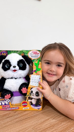 𝘊𝘢𝘴𝘦𝘺 ❀ 𝘡𝘢𝘩𝘭𝘪 ❀ 𝘙𝘦𝘮𝘪 on Instagram: "Little Live Pets My Baby Panda ChuChu 🐼 Available at all major retailers and good toy stores. #MyBabyPanda #LittleLivePets #BringJoyHome #ad @moosetoys"