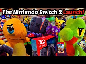 The Nintendo Switch 2 Launch! - Pokemon Plush Pals