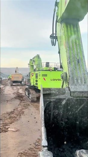 中國電動挖泥機進步好快 連開山機都有 #excavator #building #bulldozerofficial #xcavator #mining