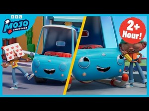 🤣 Mojo & Bo's Funny Moments Compilation! 🤣 | Funny Truck Cartoon for Kids | Mojo Swoptops