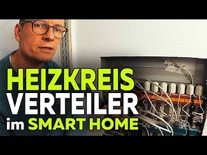 Underfloor heating: control in KNX Smart Home - heating circuit distributor | Smartest Home - Ep 33