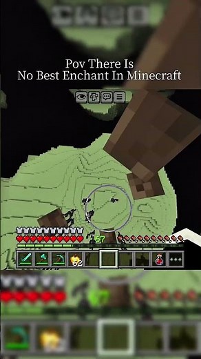 The Strongest Enchant in Minecraft! ✨ #shorts #minecraft