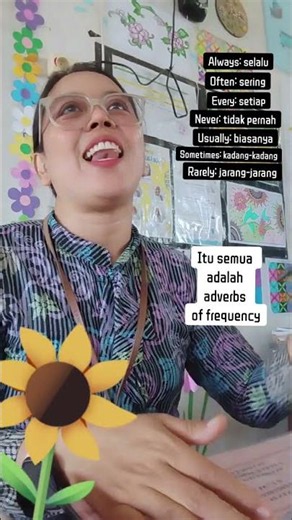Adverbs of Frequency✅💟Bahasa Inggris Kelas 4 Smt.2📑❤️ #gurusd #gurukreatif #kelas4 #bahasainggris