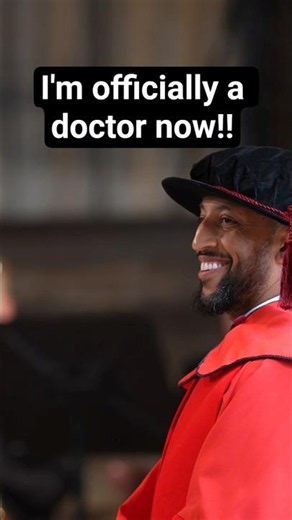 I got an Honorary Doctorate
