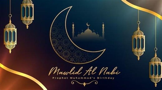 60 Contoh Poster Maulid Nabi 2023 Terbaru Desain Islami dan Cara Download - Tribunkaltim.co