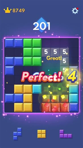 I Played the New Block Blast Game of Luck! #blockblast