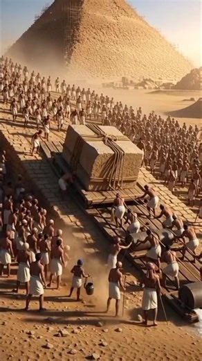 How Egyptians Lifted Stones We Still Can’t Move Today !! #shorts #ancientegypt