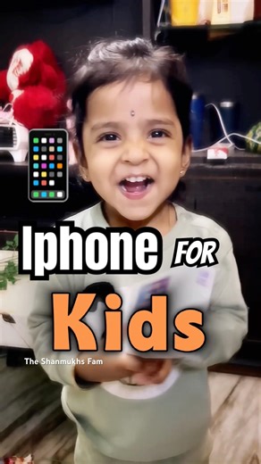 No phone rule but I gifted her This! 😍 | 3 year old cute reaction 💕.
