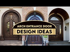 Arch Entrance Door Design Ideas | ‪@blowingideas‬