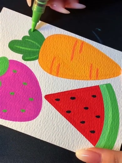 Relaxing Sketching and Colour Drying Techniques