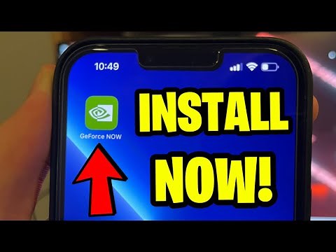 How to DOWNLOAD & PLAY GeForce Now in 2022 IOS & Android! (EASY METHOD)
