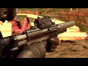 Fallout 4: Misriah Armory Halo Weapons mod Showcase