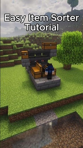 Minecraft Easy Item Sorter Tutorial |