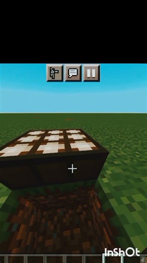 #este bloque parece chocolate#en Minecraft#
