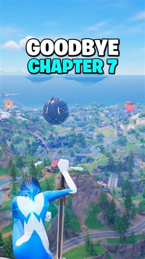 Goodbye Chapter 7 🥹👋 #fortnite #fortniteshorts