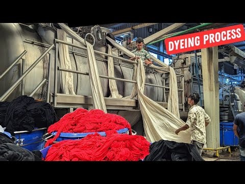 Industrial dyeing machine.Finish process Explanation A 2 Z