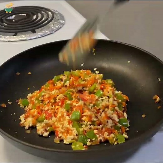 Healthy Stuffed Omelette That Will Keep You Full | Easy High Protein Meal Idea For Weight Loss