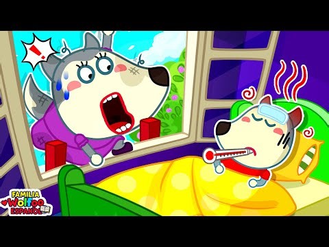 Familia Wolfoo Español |El Bebé Se Enferma… ¡Y Nadie Puede Entrar a Ayudarlo! 🫢😟 Dibujos Animados